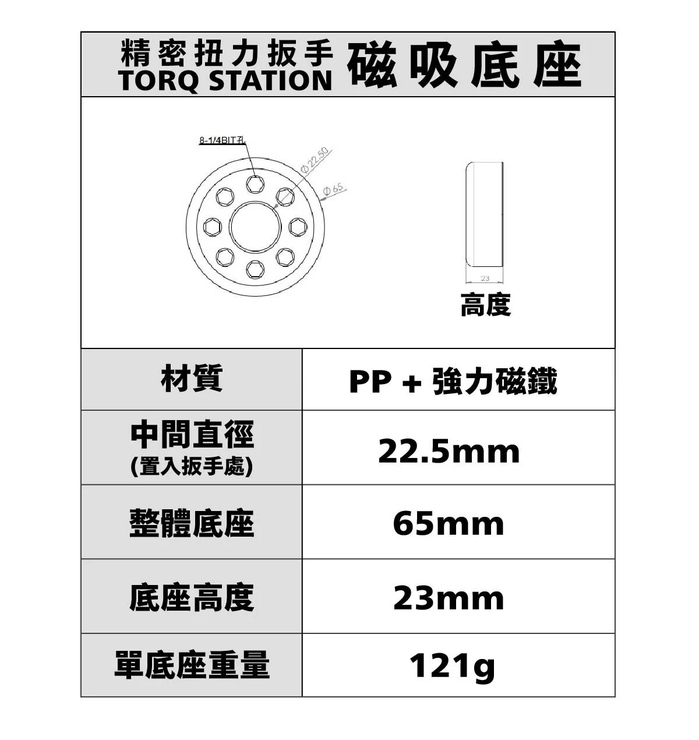 Arsenal愛森諾｜Torq Station 精密扭力扳手組(無隨身袋)