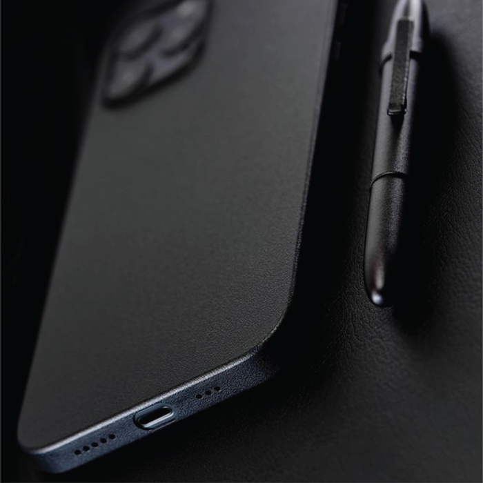 (複製)CAUDABE|iPhone 12 Lucid Clear 極透防摔手機殼 - 石墨黑