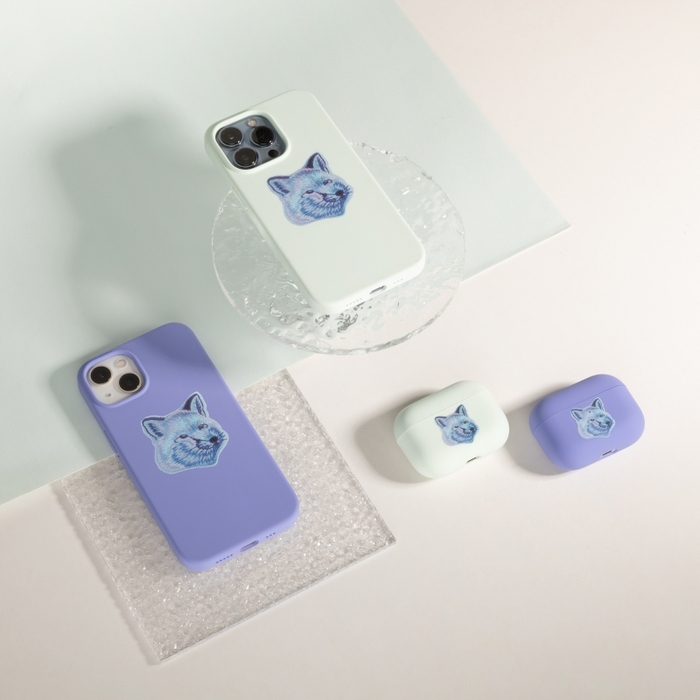 (複製)NATIVE UNION|Maison Kitsuné 聯名Chillax系列 iPhone 12 手機殼 - 夜黑