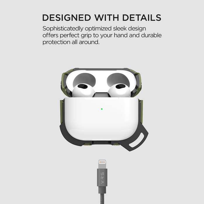 VRS Design|Active - AirPods 3 套殼 - 軍綠