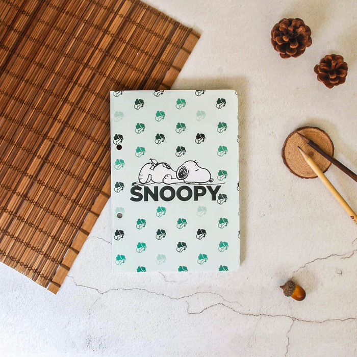 故宮精品|故宮xSnoopy 25k雙孔筆記本(六件組)