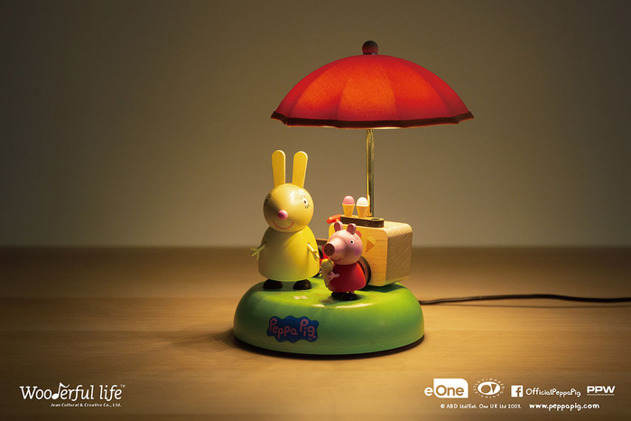 (複製)知音文創|嚕嚕米與阿金營火 Moomin 木製 LED 小夜燈