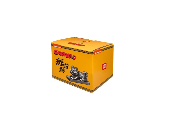 TOO CHEAP ART|「祈喵熱」加菲貓 Garfield 木紋虎爺