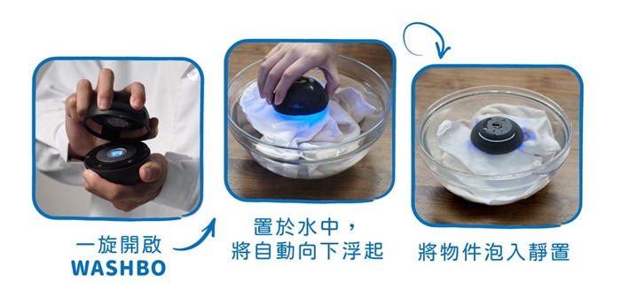 【集購】WASHBO|一瞬除菌UV洗衣球