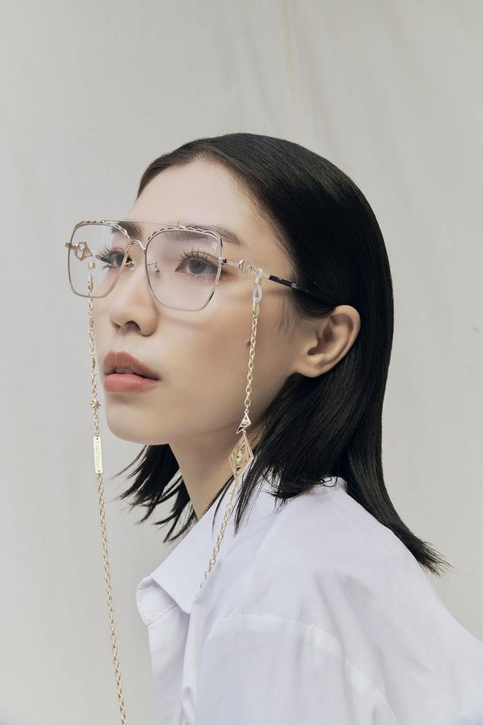 (複製)Miro Piazza|CRYSTAL 時尚藝術太陽眼鏡多功能吊鏈(霧銀)