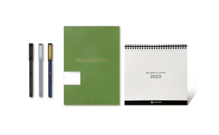 @Neo smartpen|好好生活系列 M1+ 五年計劃線裝日誌本 買就送2023智慧生活桌曆