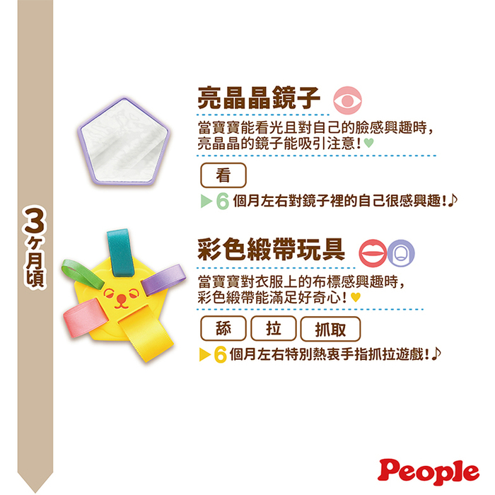 People|五感刺激洞洞球玩具(柔軟)