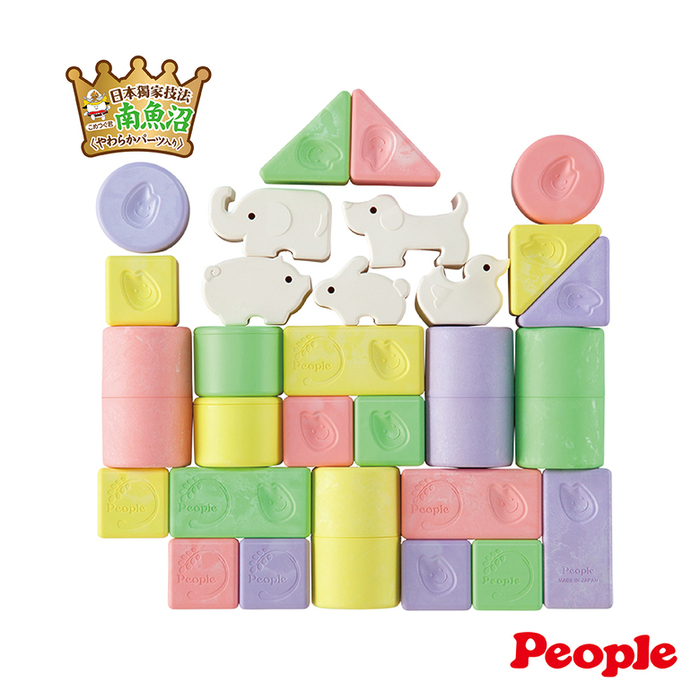 (複製)People|日本製彩色米的洞洞球玩具(柔軟)(0個月-)