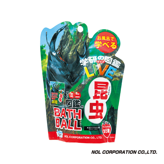 (複製)NOL|學研的圖鑑LIVE:危險生物入浴球(採隨機出貨)